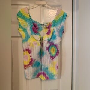 Tie Dye Top Junior Large